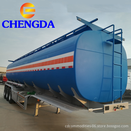 New 3 Axle 45000 Litres 3 Compartments Petrol Oil Fuel Tanker Trailer
